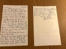 Rarissima lettera Stan Laurel