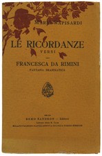 Ricordanze versi - le,