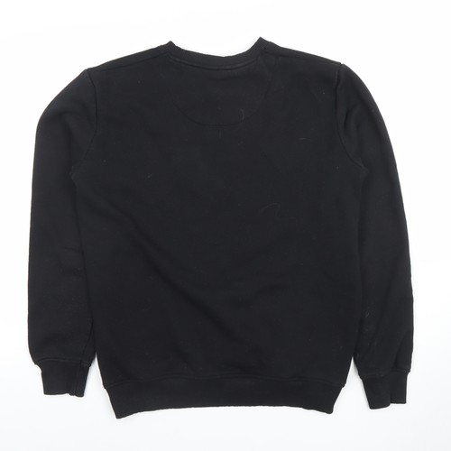 Felpa uomo pull bear nera - uomo,