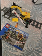 Lego City 7936 Passaggio a livello binari escavatore barriera incl. istruzioni