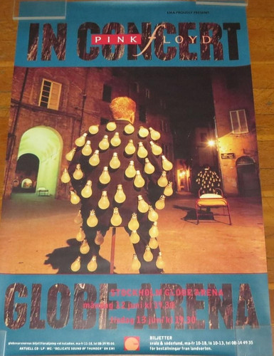 Poster concerto pink floyd - pink,