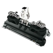 Carrello randa 2 supporto verticale pulegge doppie con arricavo - 1 PZ  - 68.72