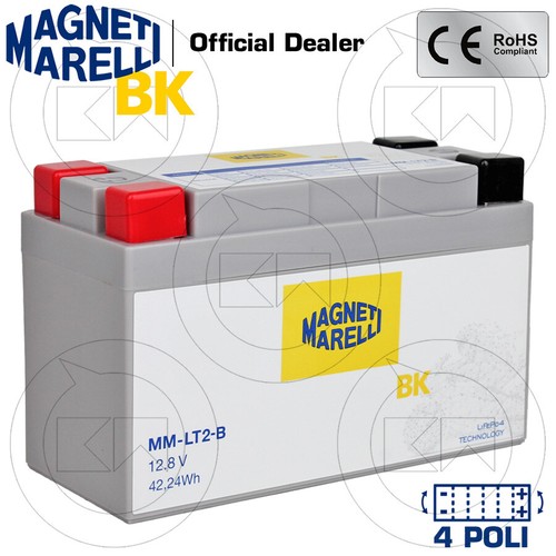 Batteria litio magneti - a,