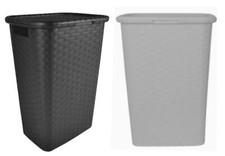 Cesta Del Bucato Look-Vimini 44x33x60cm Portabiancheria Biancheria Cestino Baule