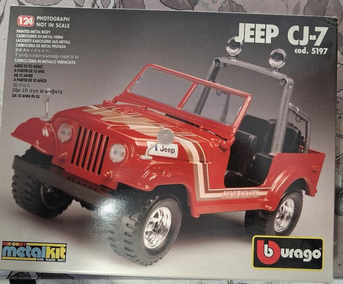 Burago 5197 jeep scala - 5197,