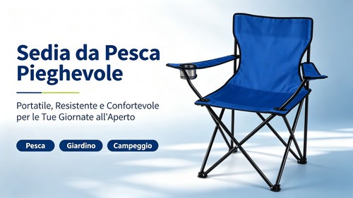 Sedia campeggio pieghevole - campeggio,