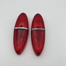 PLASTICHE FANALI POSTERIORI FIAT 1100 1956/60 ALTISSIMO 455/12 USATE ORIGINALI