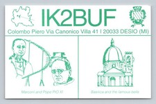 Radioamatore QSL IK2BUF Desio