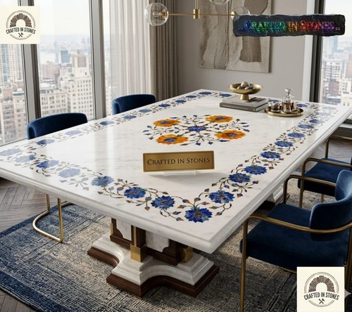 Grande tavolo pietra dura - tavolo, 48"
