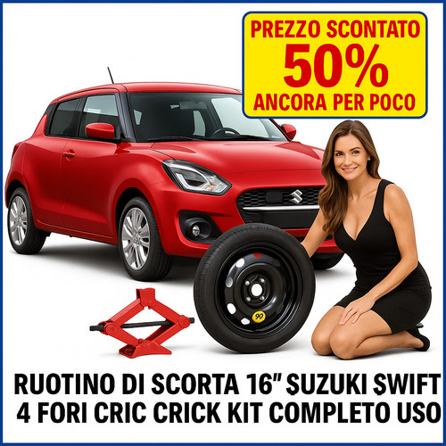 Ruotino scorta suzuki - di, 16"