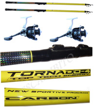 Kit 2 Canne 3Mt + 2 Mulinelli