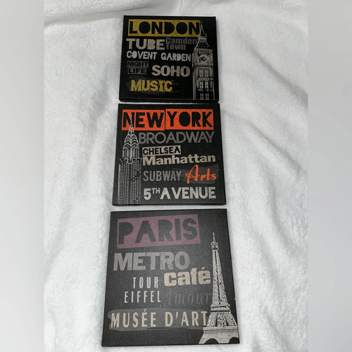 Ikea set wall canvases - wall,