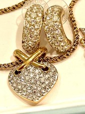 collana e orecchino cuore