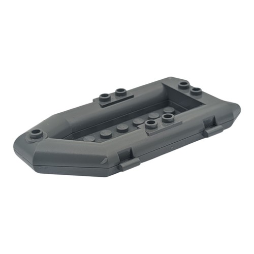 Lego gommone grigio scuro - lego,