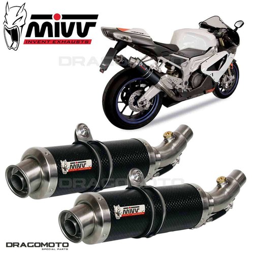 Scarico doppio aprilia rsv - doppio,