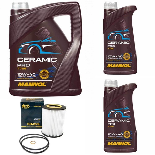Kit olio motore mannol 10w - kit, 10w-40