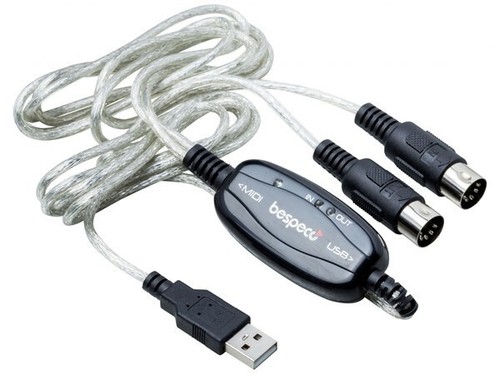 Interfaccia midi usb bespeco - interfaccia,
