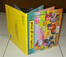 Libro Pop-Up 3D IL GATTO CON GLI STIVALI - De Agostini Ragazzi 1994 Pop up