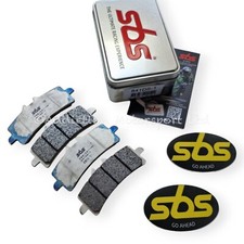 2x Coppia Pastiglie Freno Anteriori Brembo GP4RS 108mm Pinze SBS Doppia Sinterizzazione 841DS-1