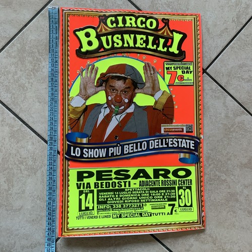Locandina circo busnelli - busnelli,