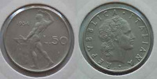 Lire 1954 vulcano 1 - g), 50