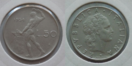 Lire 1954 vulcano - lire,