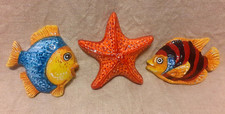 Lotto 2 pesci e stella marina