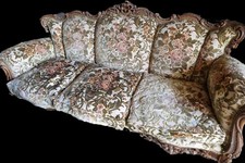 Salottino Completo Stile Barocco Siciliano Anni '70