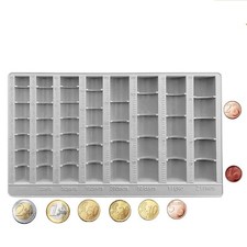 PORTA MONETE CASSETTO CONTA SOLDI SPICCIOLI PER NEGOZIO DA BANCO