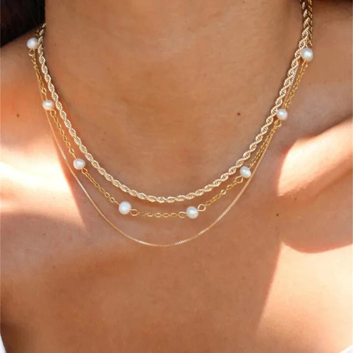 Collana donna oro - collana, da