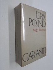 SAGGI LETTERARI - EZRA POUND -