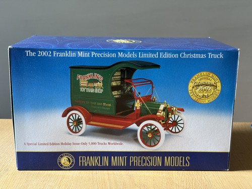Franklin mint 2002 - mint, christmas