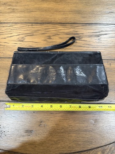 Burberry borsa cosmetica nera