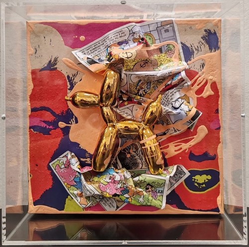 Quadro popart fumetti - popart, fake