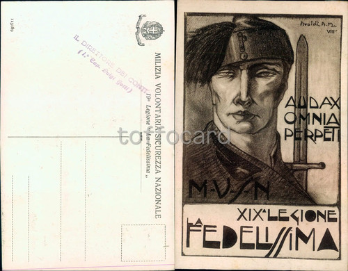 Milizia mvsn xix - milizia, la