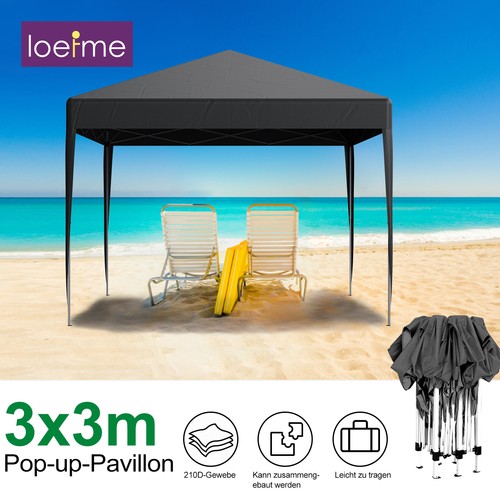 Gazebo 3x3 pieghevole - pieghevole, tenda
