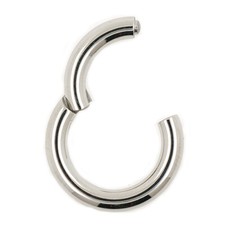 Cerniera anello segmento incernierato clicker titanio 3 mm intimo seno piercing gioielli 