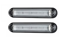 2x Luci di posizione bianche