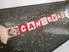 SCIARPA SCARF VINTAGE ULTRAS VICENZA CANEVA BERICA. ETICHETTA PRODUTTORE