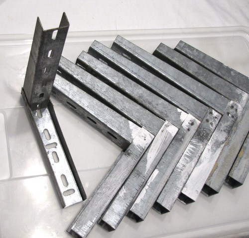 Lotto staffe angolo l - 8, ad