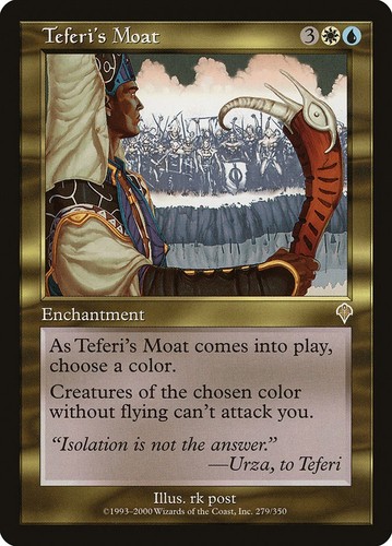 Mtg teferi moat invasion - -,
