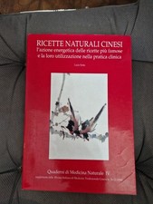 Ricette Naturali Cinesi Quaderni Medicina Naturale Lucio Sotte 1ed 1994 