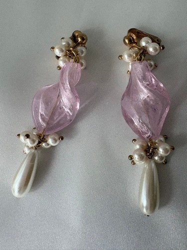 Orecchini caramelle rosa