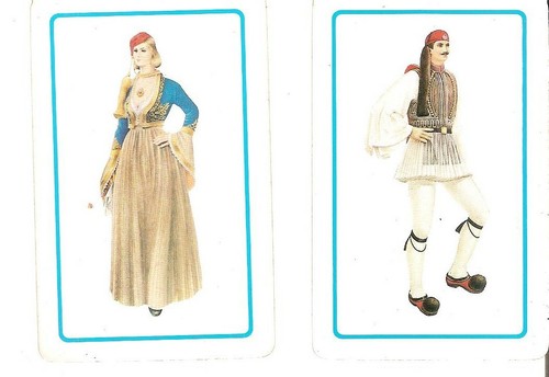 Vintage mazzo carte ramino - mazzo,