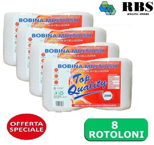 Rotoloni carta multiuso rotoli
