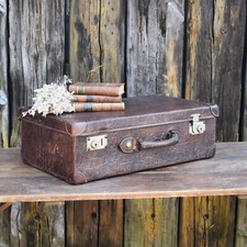 Antico baule valigia - , da