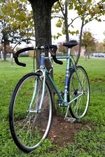 bici da corsa Umberto Dei restaurata 