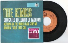 THE KINKS=45giri=DEDICATED