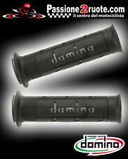 manopole Domino XM2 nero grigio Kawasaki Eliminator En 500 Gpx Gpz Gtr 1400 Kfx