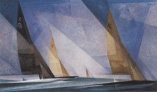 381 Lyonel Feininger barche a